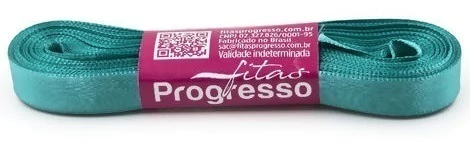FITA DE CETIM PROGRESSO JADE 10MM X 10 METROS - comprar online