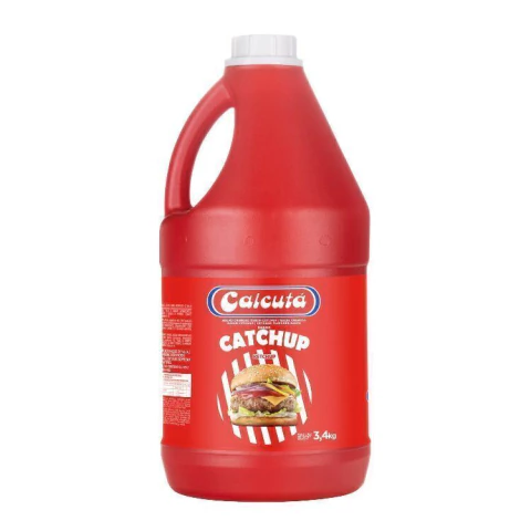 GALÃO CATCHUP CALCUTÁ 3,400KG