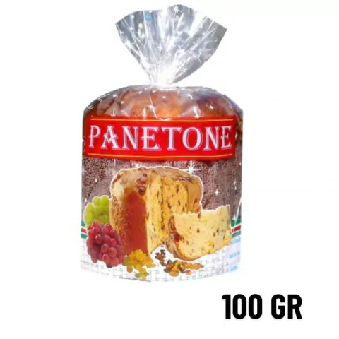 SACO PARA PANETONE DE 100GR COM 5 UNIDADES