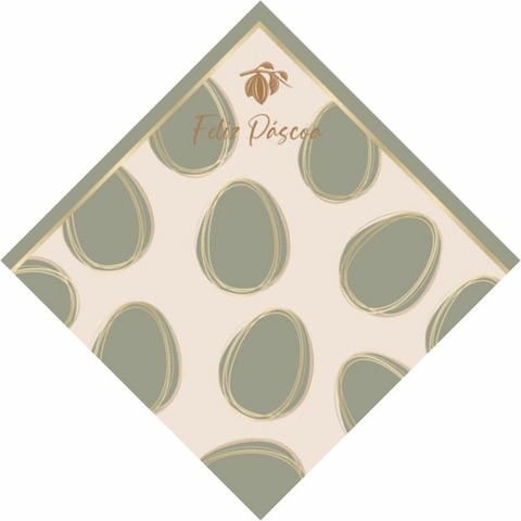 EXPRESS CROMUS 35CM X 35CM TONAL VERDE COM 25 UNIDADES