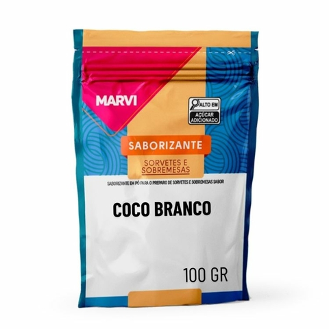 BASE PARA SORVETE COCO BRANCO MARVI 100GR