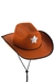 CHAPEU XERIFE JR. MARROM - comprar online