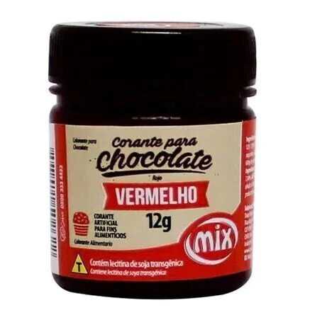 CORANTE MIX PARA CHOCOLATE VERMELHO 12GR