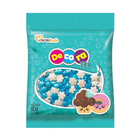 CONFEITO DECORA FUN SNOW 50GR