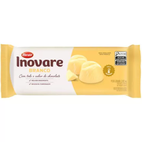 COBERTURA HARALD INOVARE BRANCO 2,1 KG