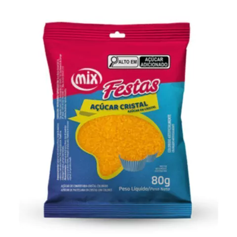 AÇÚCAR AMARELO MIX 80GR