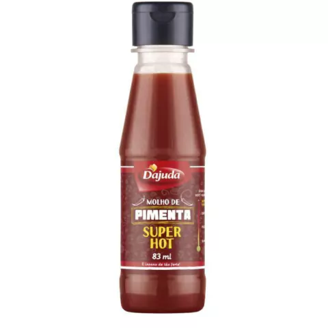 MOLHO DE PIMENTA DAJUDA SUPER HOT 83ML