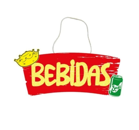 PLACA MDF GRINFEST DECORATIVA JUNINA BEBIDAS