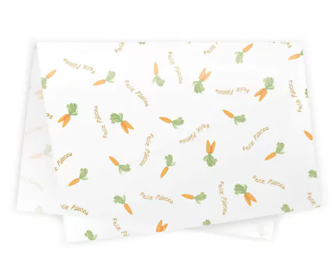 PAPEL SEDA CROMUS CENOURINHA 45CM X 69CM COM 3 UNIDADES