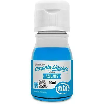 CORANTE MIX LÍQUIDO AZUL ANIS 10ML