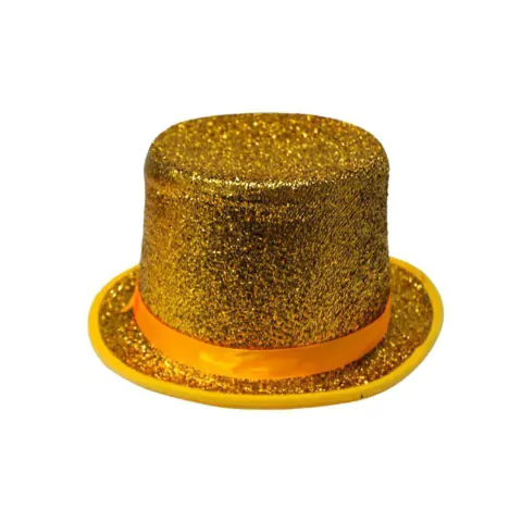 CARTOLA BRILHANTE DOURADO