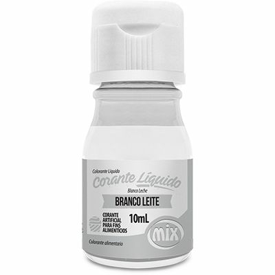 CORANTE MIX LÍQUIDO BRANCO 10ML