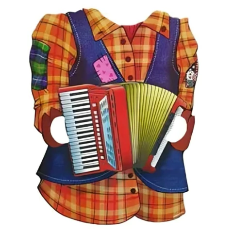 PAINEL PARA FOTO KAIXOTE MOÇO COM SANFONA