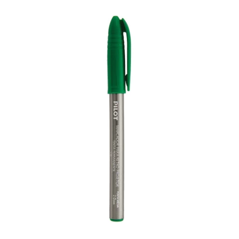 MARCADOR RETROPROJETOR PERMANENTE PILOT CD/DVD VERDE 2.0mm