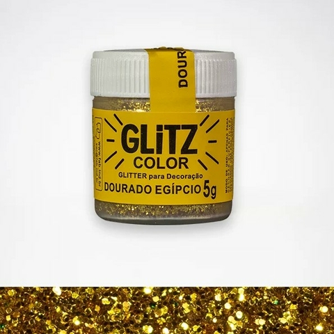 GLITTER PARA DECORAÇÃO FAB DOURADO EGIPICIO 5GR