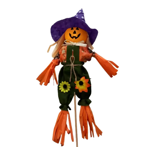 ENFEITE ESPANTALHO HALLOWEEN 1 UNIDADE
