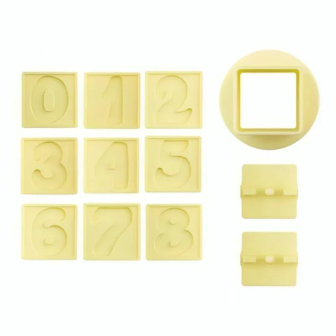 KIT EJETOR MAX BLUESTAR NUMEROS COM 13 PEÇAS