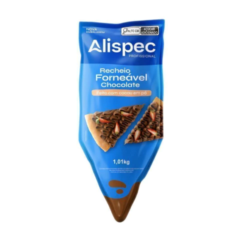 RECHEIO ALISPEC FORNEÁVEL CHOCOLATE 1,010KG - comprar online
