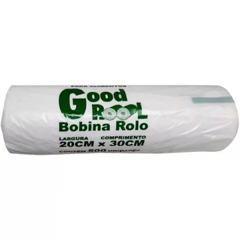 BOBINA GOOD ROOL PICOTADA 20CM X 30CM COM 500 UNIDADES