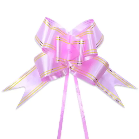 LAÇO PRONTO JR ROSA 12MM COM 10 UNIDADES