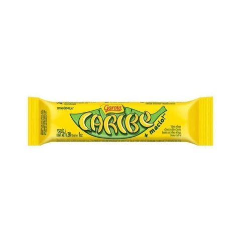 CHOCOLATE CARIBE CANDYBAR 28G