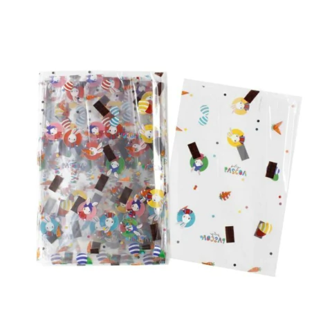 SACO DECORADO BRILHO DE PASCOA COM 100 UNIDADES