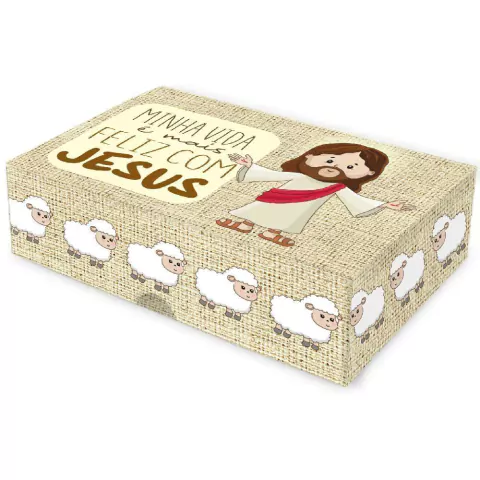 CAIXA FESTCOLOR 6 DOCES PÁSCOA JESUS