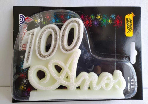 VELA ALCHESTER 100 ANOS LUXO BRANCA