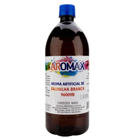 ESSÊNCIA AROMAX BAUNILHA BRANCA 960ML
