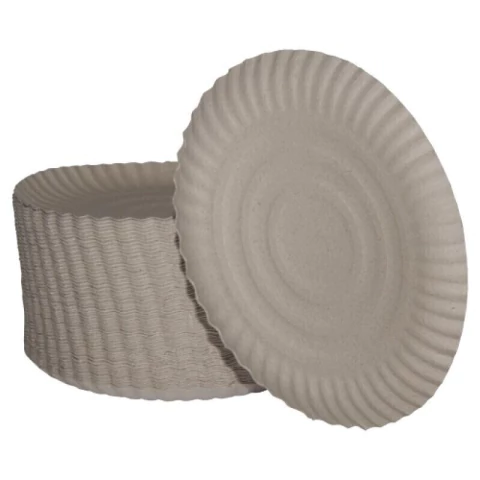 PRATO DE PAPELÃO PINHO Nº 05 22,5CM COM 100 UNIDADES