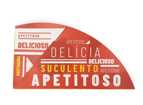 CAIXA PARA TAPIOCA E PASTEL VERMELHO COM 50 UNIDADES