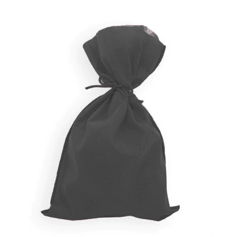 SACO SURPRESA TNT 15CM X 30CM PRETO COM 10 UNIDADES