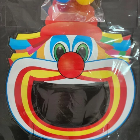 PAINEL JUNINO JOGO BOCA DO PALHAÇO 51CM X 43CM