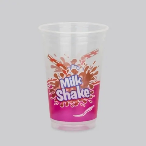 COPO COPAZA 550ML CPP TRANSPARENTE MILK SHAKE COM 50 UNIDADES