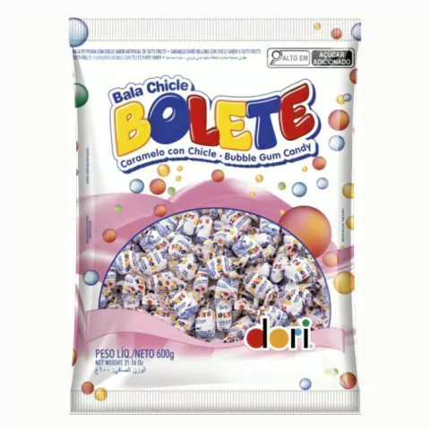 BALA BOLETE TUTTI FRUTTI 600GR