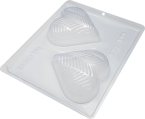 FORMA BWB SILICONE CORACAO TEXTURA PLUMAS 200GR