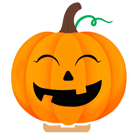 ENFEITE DE MESA ABÓBORA HALLOWEEN