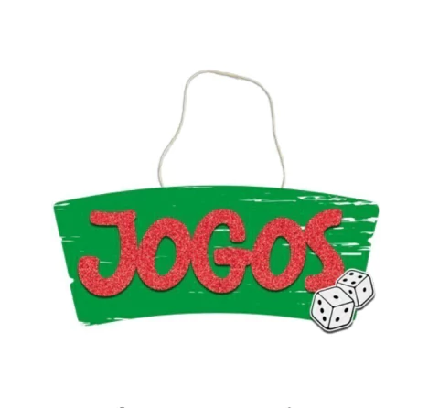 PLACA MDF GRINFEST DECORATIVA JUNINA JOGOS