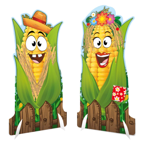 TOTEM DE MESA CASAL MILHO COM 06 UNIDADES