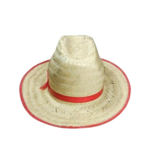 CHAPEU DE PALHA TEXANO COM 1 UNIDADE