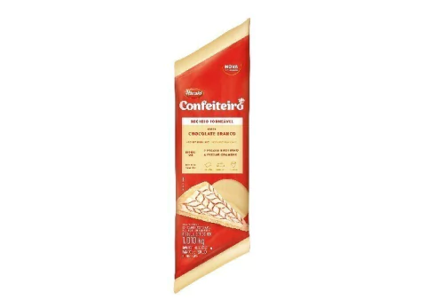 RECHEIO FORNEAVEL CONFEITEIRO BRANCO 1,05KG