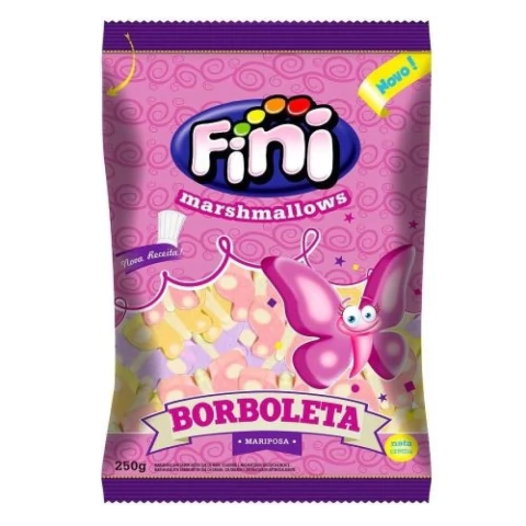 MARSHMALLOW FINI BORBOLETA 250G