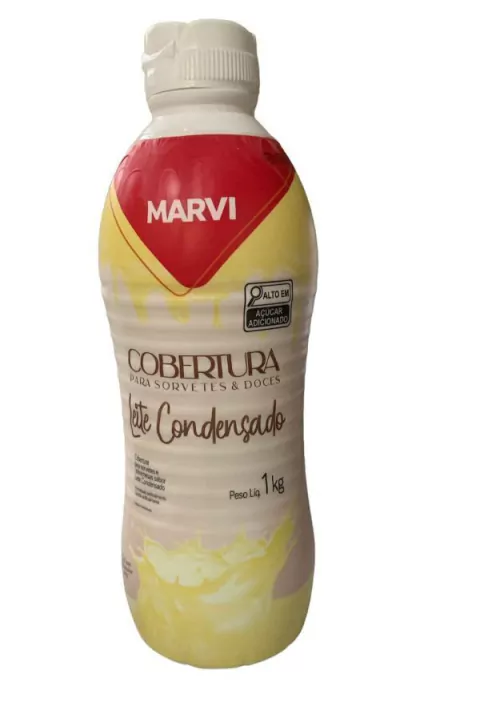 COBERTURA PARA SORVETE MARVI LEITE CONDENSADO 1 KG