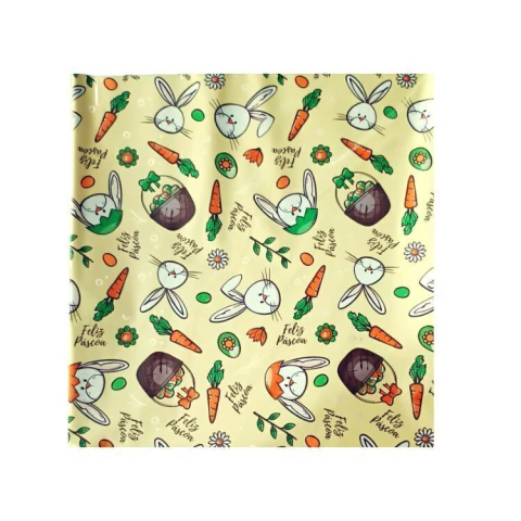 POLI LUCKYFEST 69CM X 89CM BONANZA MARFIM METAL C/25 UNIDADES