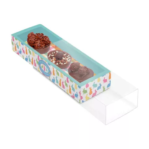 CAIXA CROMUS PARA 3 MEIO OVO DE COLHER BLISS LUVA MOLDURA 50GR