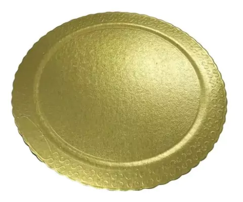 CAKE BOARD ULTRAFEST OURO 26CM 1 UNIDADE