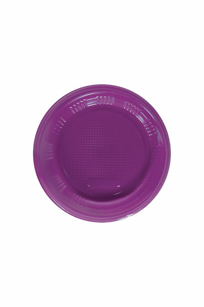 PRATO 15CM ROXO KAIXOTE C/10 UNIDADES