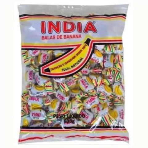 BALA MASTIGAVEL DE BANANA INDIA 600GR