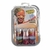 KIT GEL GLITTER 6 CORES COM PINCEL 20G CADA