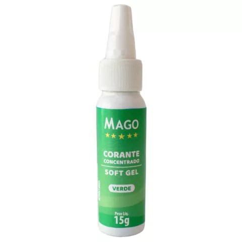 CORANTE MAGO SOFT GEL VERDE 15GR